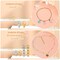 Keychain Making Kit, Keychain Craft Supplies Including Key Chain Hooks, Lobster Clasps, Key Rings and Jump Rings for Key Chain Making and Jewelry Making